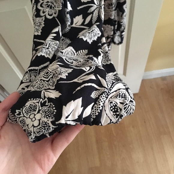 American Eagle mixed pattern drawstring jumpsuit - Picture 6 of 6